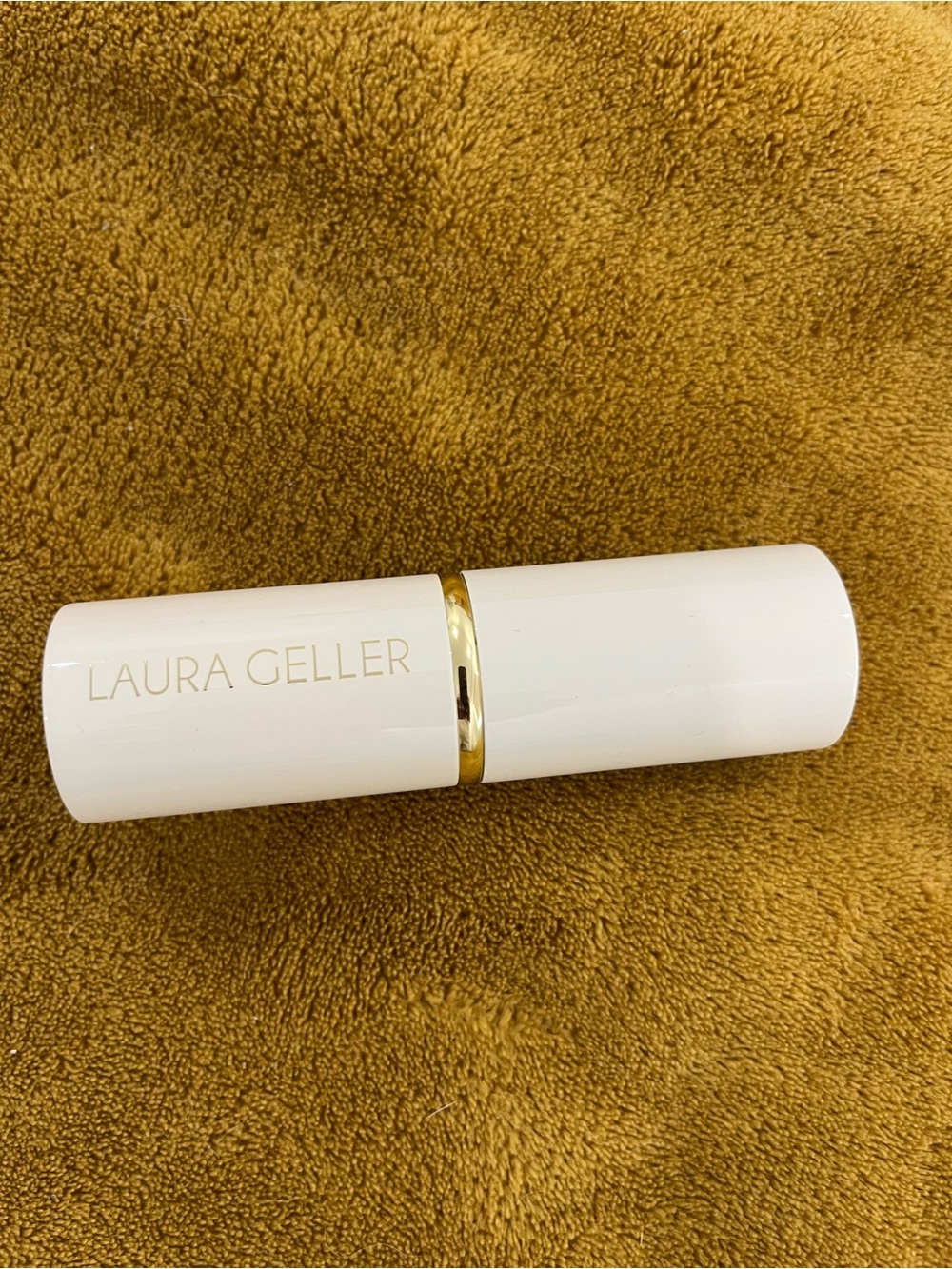 Laura Geller Pink & Gold Patterned Eyeshadow Palette with Dual-Ended Brush - Picture 2 of 4